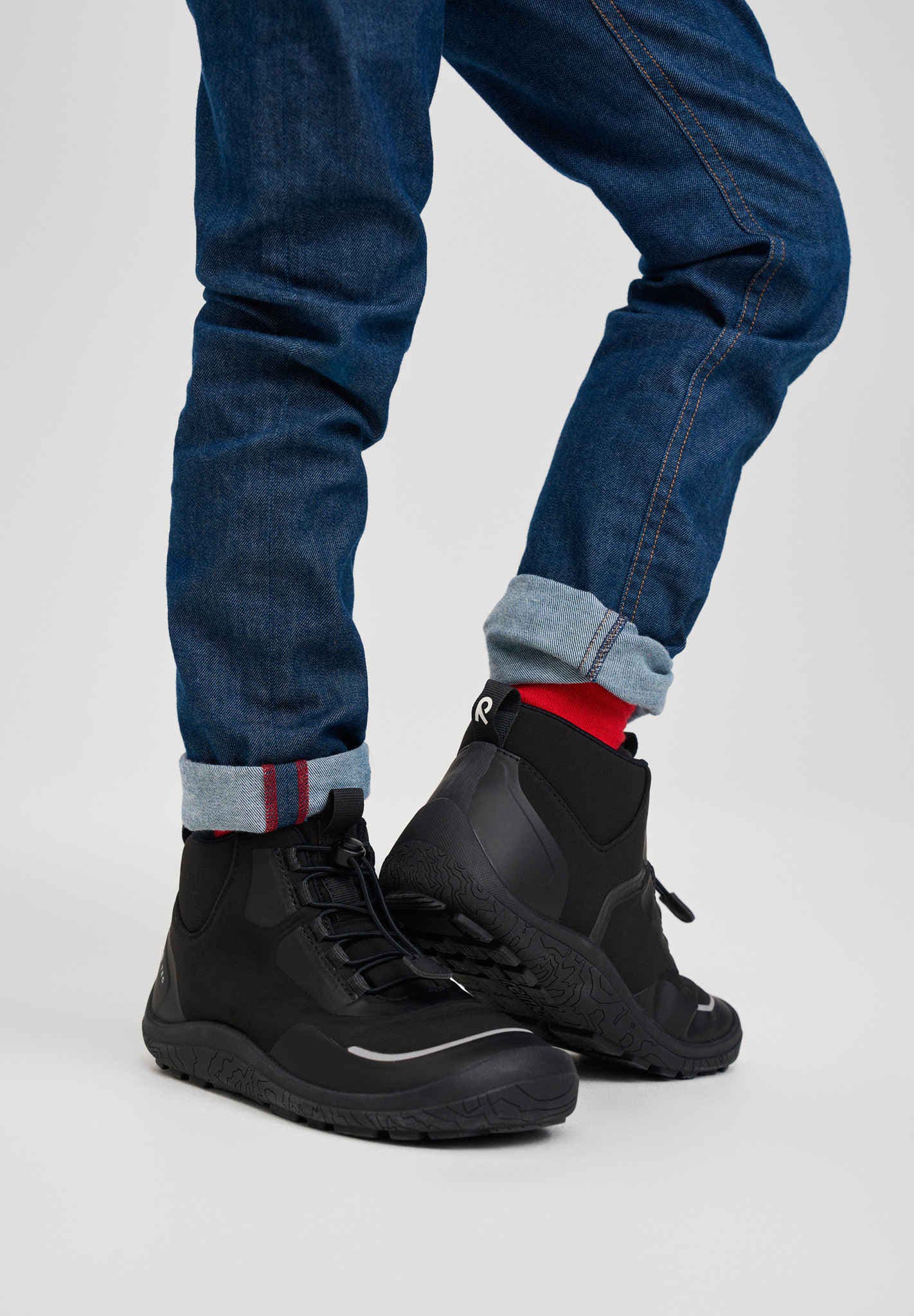 ReimaTec Loikkii Kids' barefoot boots (black)