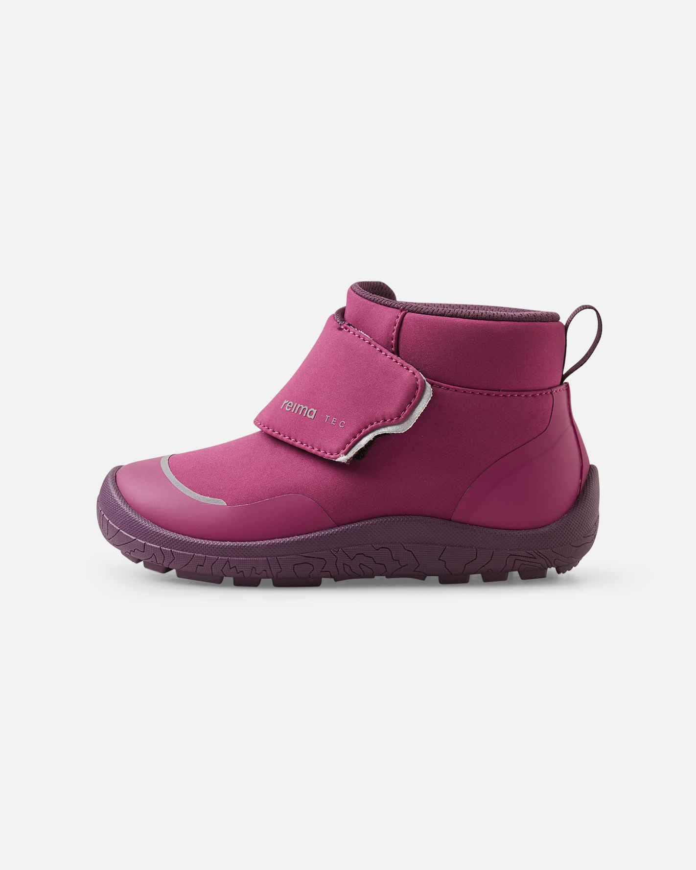 ReimaTec Hyppii Toddlers' barefoot boots (burgundy)