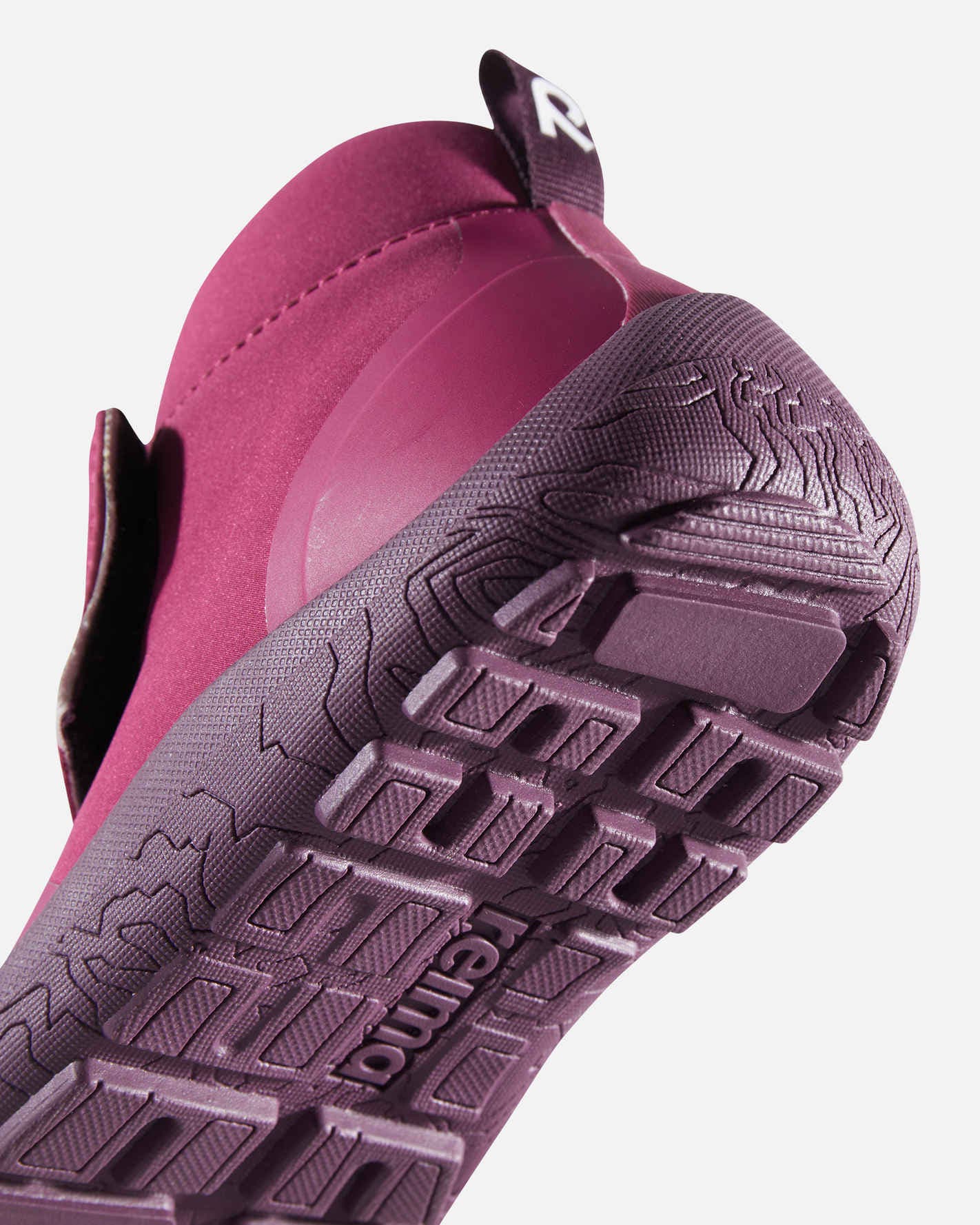 ReimaTec Hyppii Toddlers' barefoot boots (burgundy)