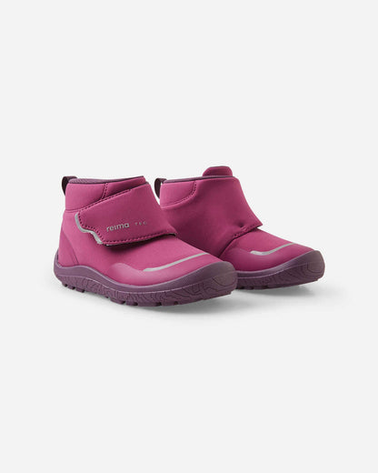 ReimaTec Hyppii Toddlers' barefoot boots (burgundy)