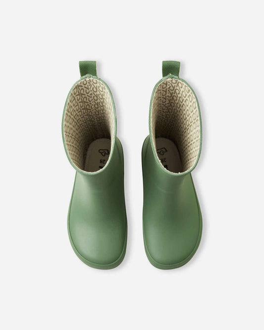 Ankka Kids' Barefoot Rain Boots (green)