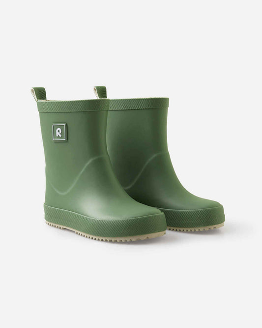 Ankka Kids' Barefoot Rain Boots (green)