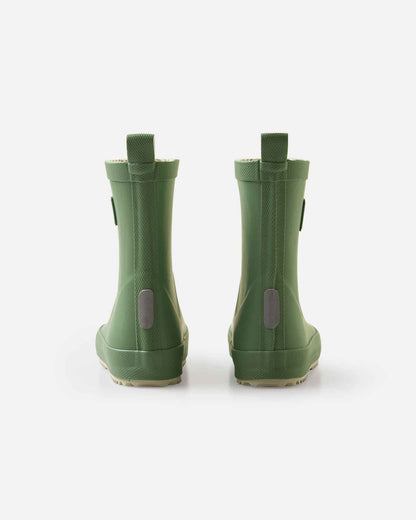 Ankka Kids' Barefoot Rain Boots (green)