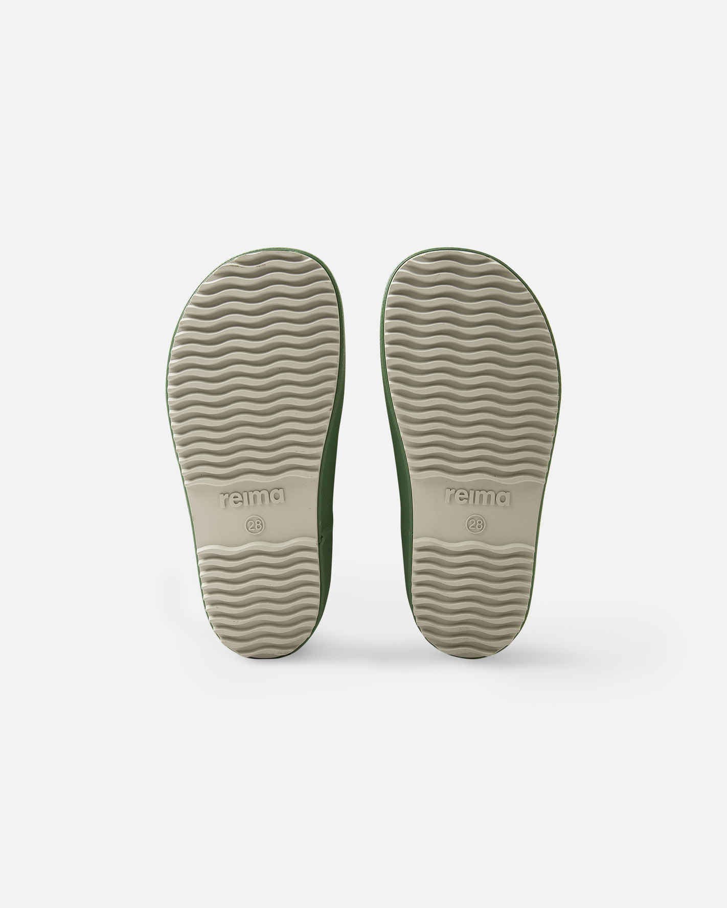 Ankka Kids' Barefoot Rain Boots (green)