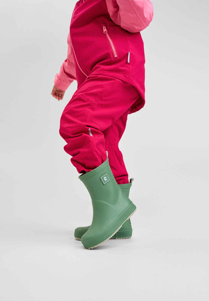 Ankka Kids' Barefoot Rain Boots (green)