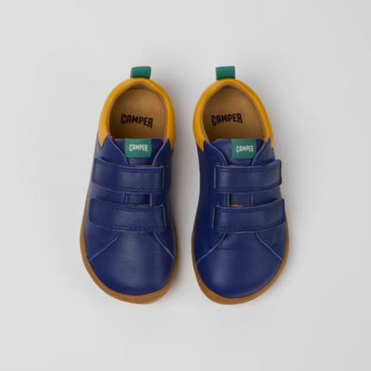 Peu Sneakers For Kids (blue with yellow)