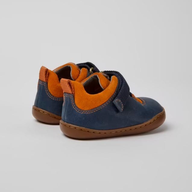 Peu Sneakers For Kids (navy & orange)