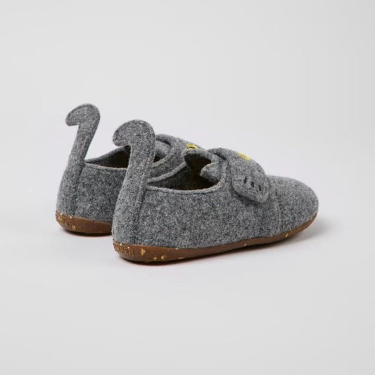Twins Cat Slippers (gray)