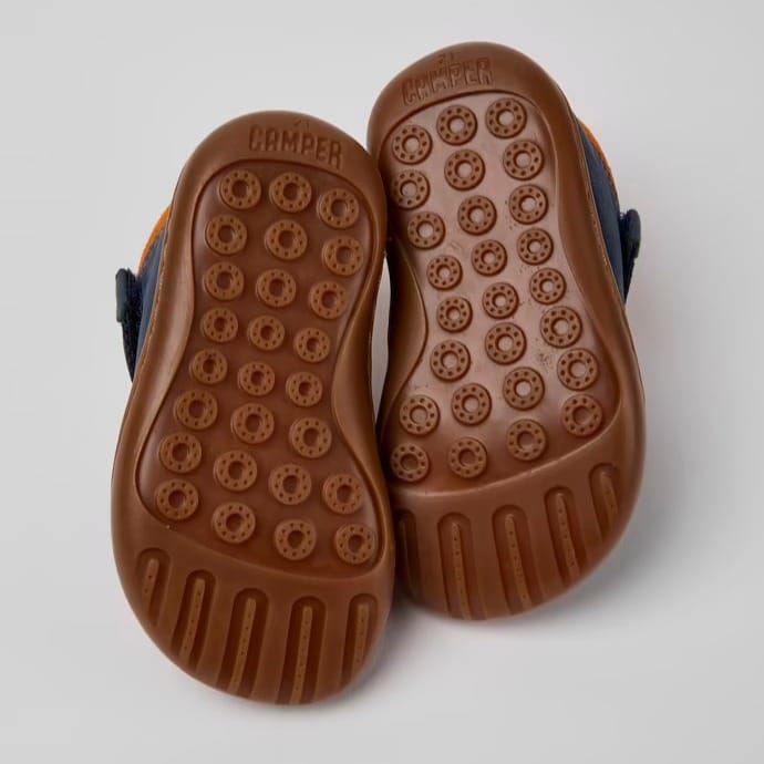 Peu Sneakers For Kids (navy & orange)