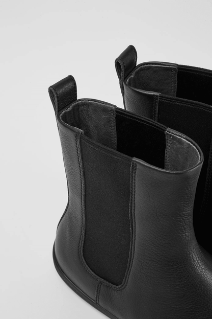 Peu Womens Ankle Boots (black leather)