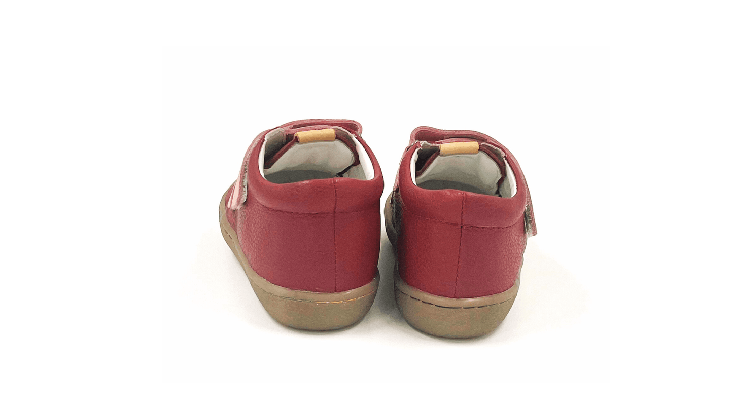 "Roller" Ankle Boots For Kids (red)
