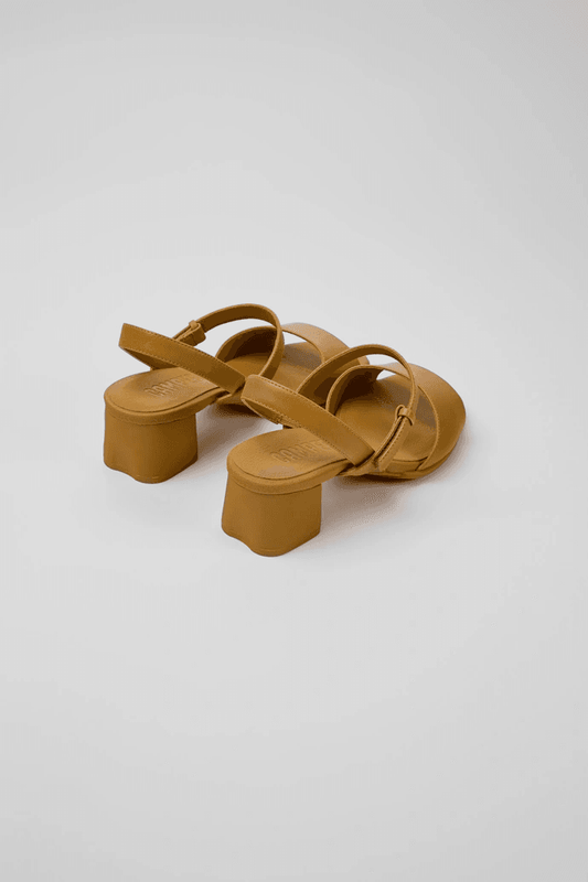 Katie Leather Sandals for Women (brown)