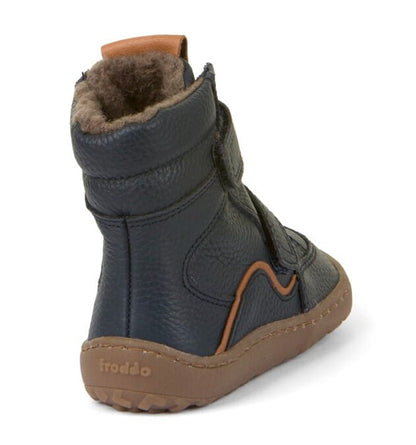 Winter Furry High Boots (navy)