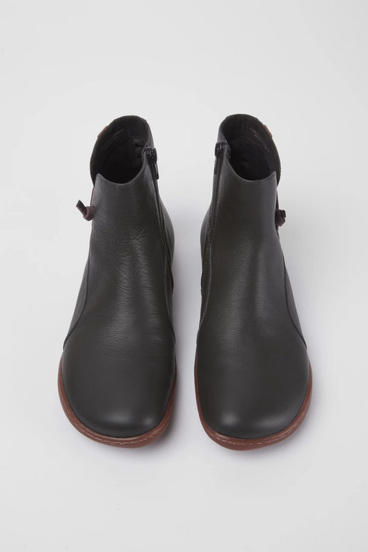 Peu Womens Ankle Boots (dark grey leather)
