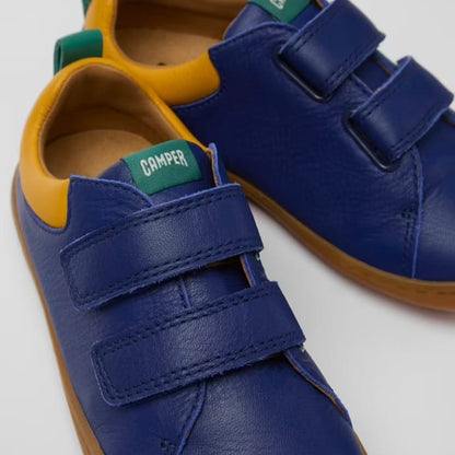 Peu Sneakers For Kids (blue with yellow)