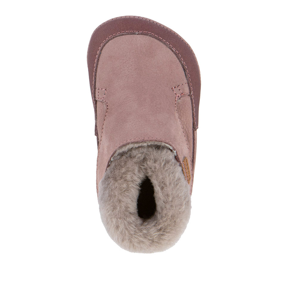 Froddo Furry Walk zābaciņi rozā, skats no augšas