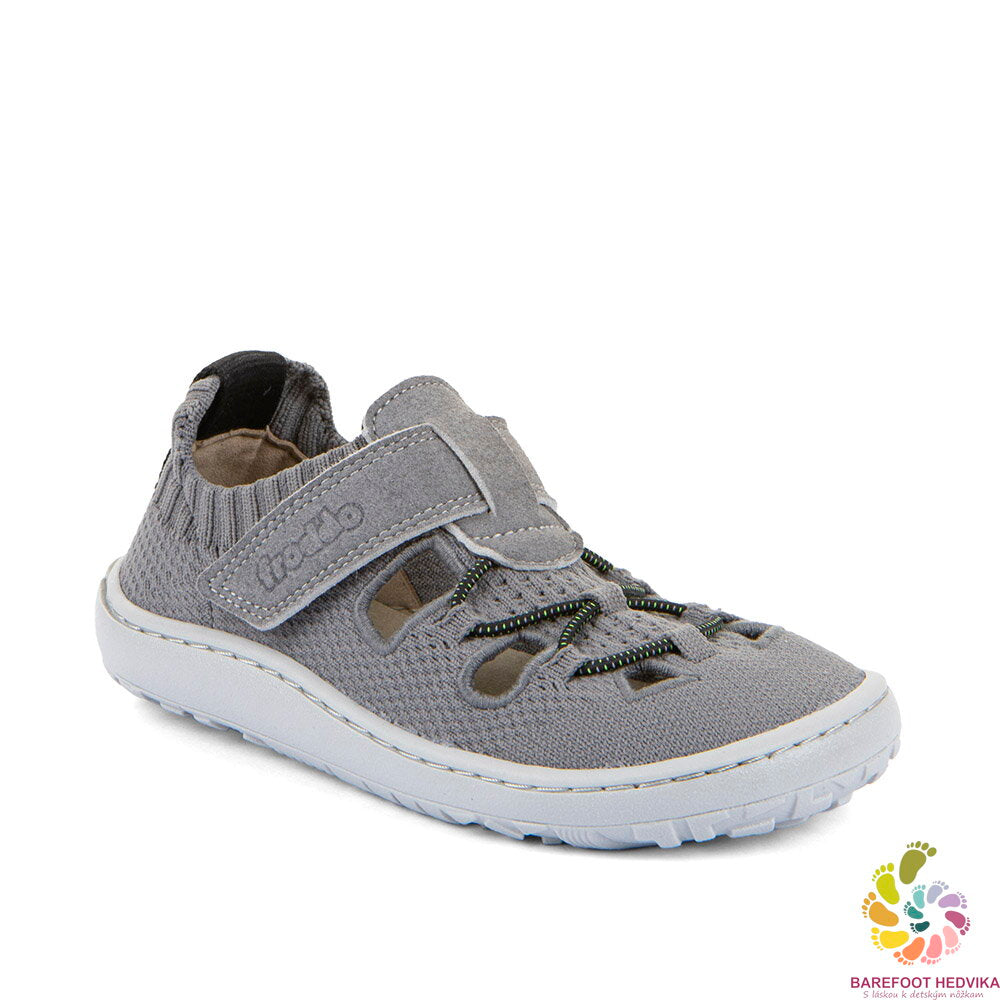 Froddo Light Sandal bērnu sandales pelēkas, slīps skats
