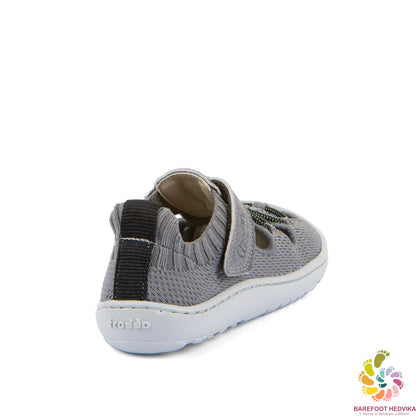 Froddo Light Sandal bērnu sandales pelēkas, papēža skats