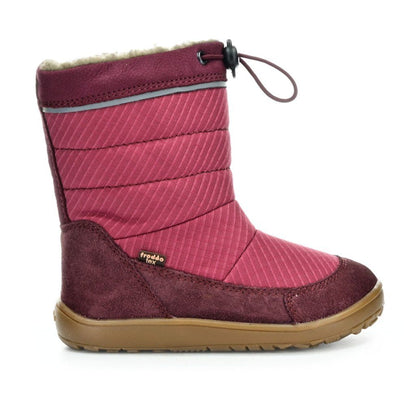 Froddo Up Tex Snow Wool ziemas zābaki bordo, sānskats