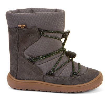 Froddo Tex Track Wool ziemas zābaki pelēki, sānskats