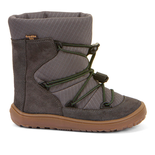 Froddo Tex Track Wool ziemas zābaki pelēki, sānskats