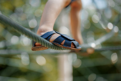 Barefoot Sandals for Kids "Sanderling" (navy)