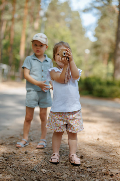 Barefoot Sandals for Kids "Sanderling" (pink)