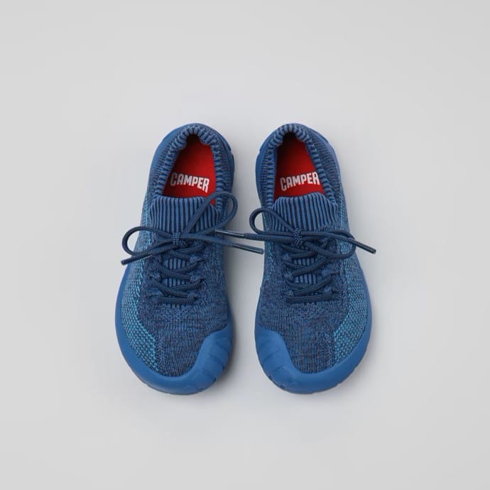 Knit Sneakers Path (blue)