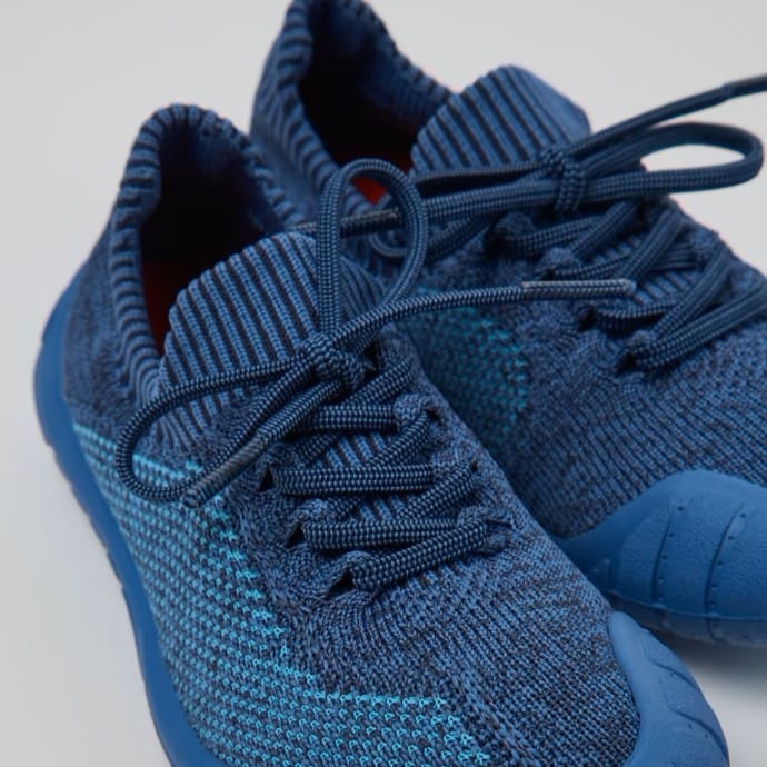 Knit Sneakers Path (blue)