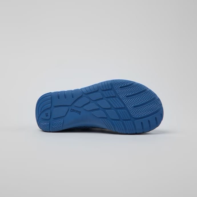 Knit Sneakers Path (blue)