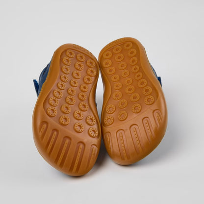 Peu Leather Closed Sandals for kids (blue)