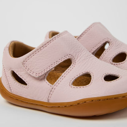 Peu Leather Closed Sandals for kids (pink)