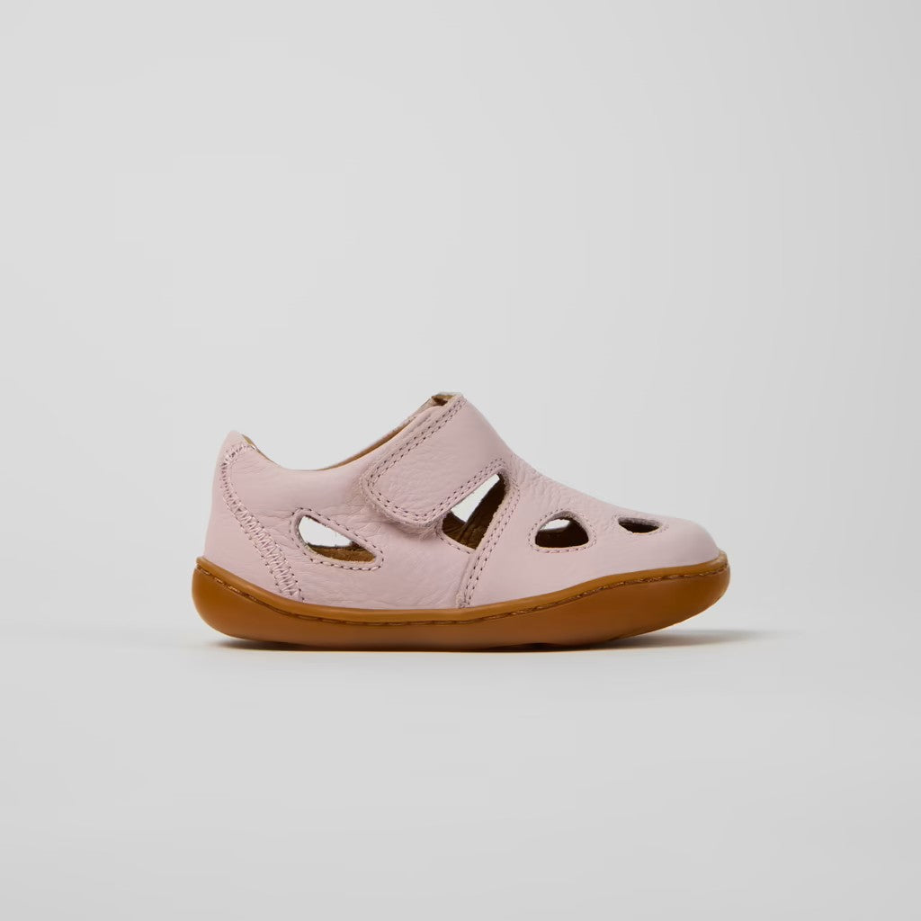 Peu Leather Closed Sandals for kids (pink)