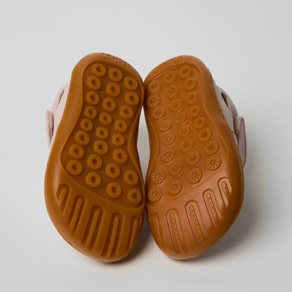 Peu Leather Closed Sandals for kids (pink)