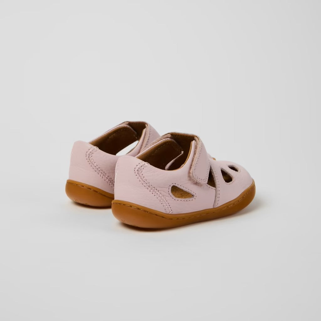 Peu Leather Closed Sandals for kids (pink)