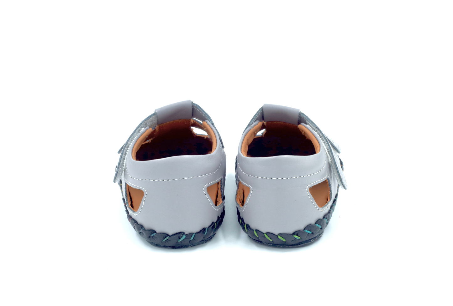 First-walker Barefoot Sandals "Little Sanderling" (grey)