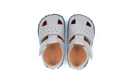 First-walker Barefoot Sandals "Little Sanderling" (grey)