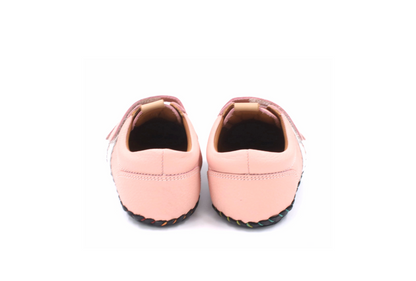 First-walker Barefoot Sneakers "Little Woodpecker" (pink)