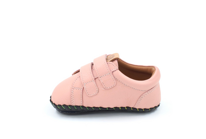 First-walker Barefoot Sneakers "Little Woodpecker" (pink)