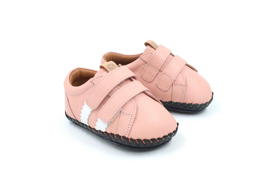 First-walker Barefoot Sneakers "Little Woodpecker" (pink)