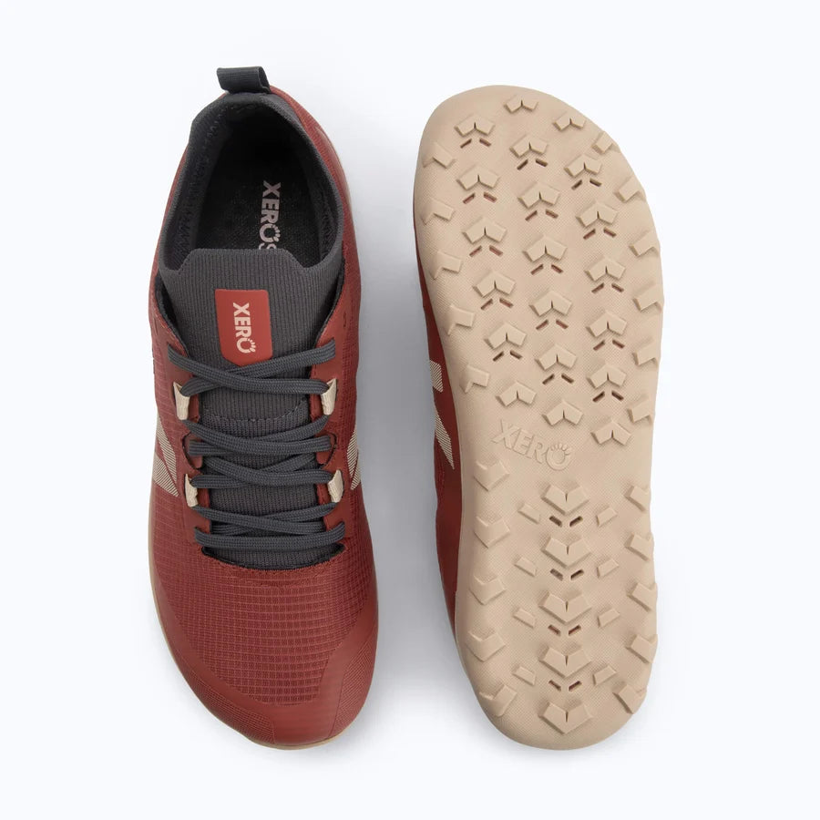 Women's Waterproof Barefoot Trail Shoes Mesa Summit WP (burnt brick)
