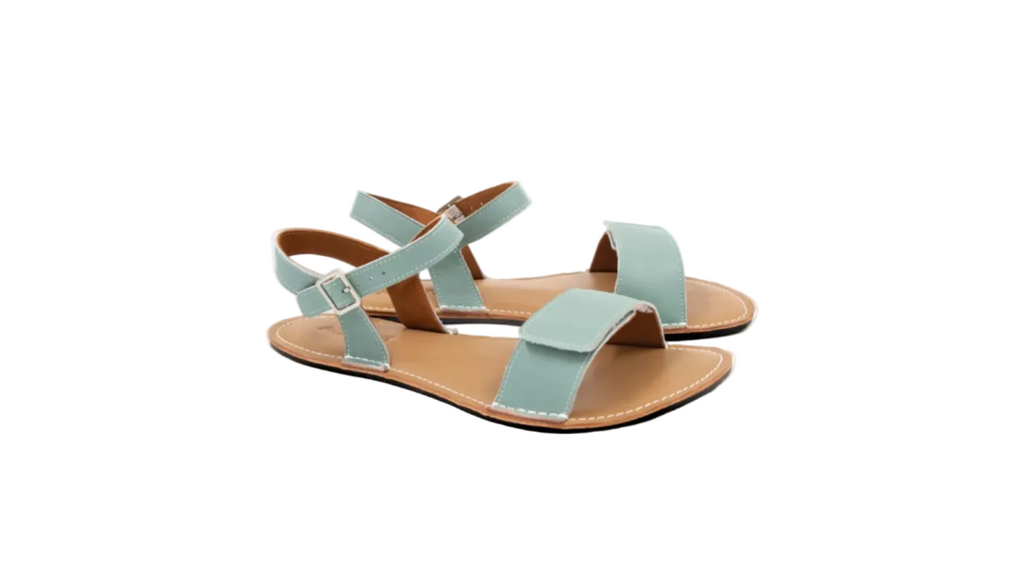 Barefoot Sandals for Women "Ibis" (sage green)