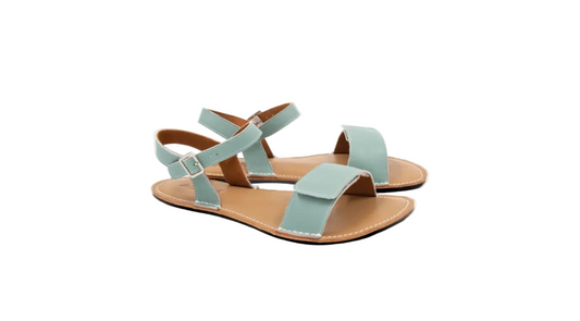 Barefoot Sandals for Women "Ibis" (sage green)