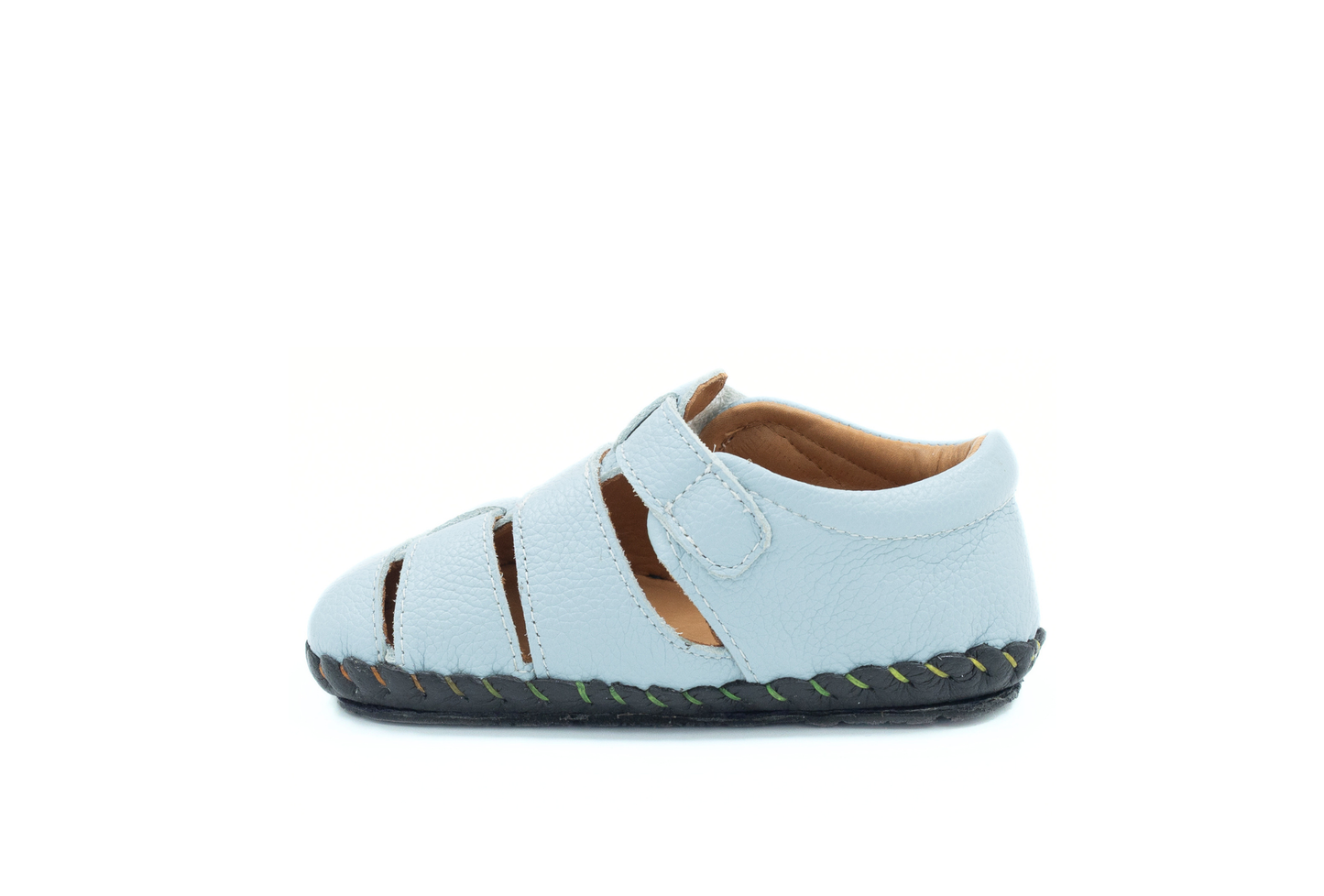 First-walker Barefoot Sandals "Little Kingfisher" (baby blue)