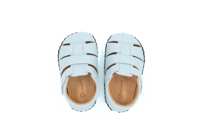 First-walker Barefoot Sandals "Little Kingfisher" (baby blue)