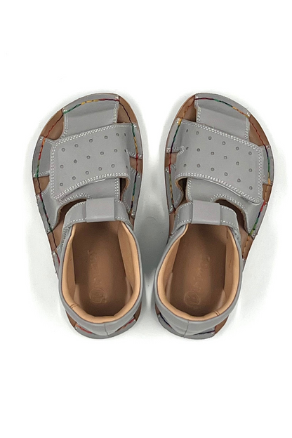 Barefoot Sandals for Kids "Sanderling" (grey)