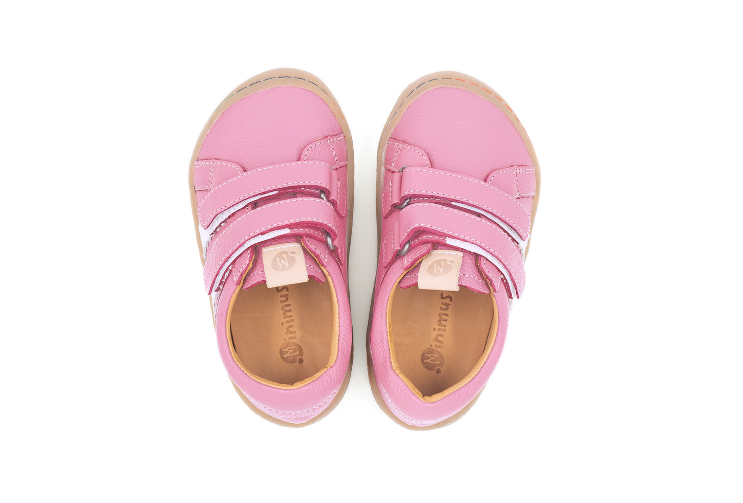 Barefoot Sneakers for Kids "Woodpecker" (bright pink)