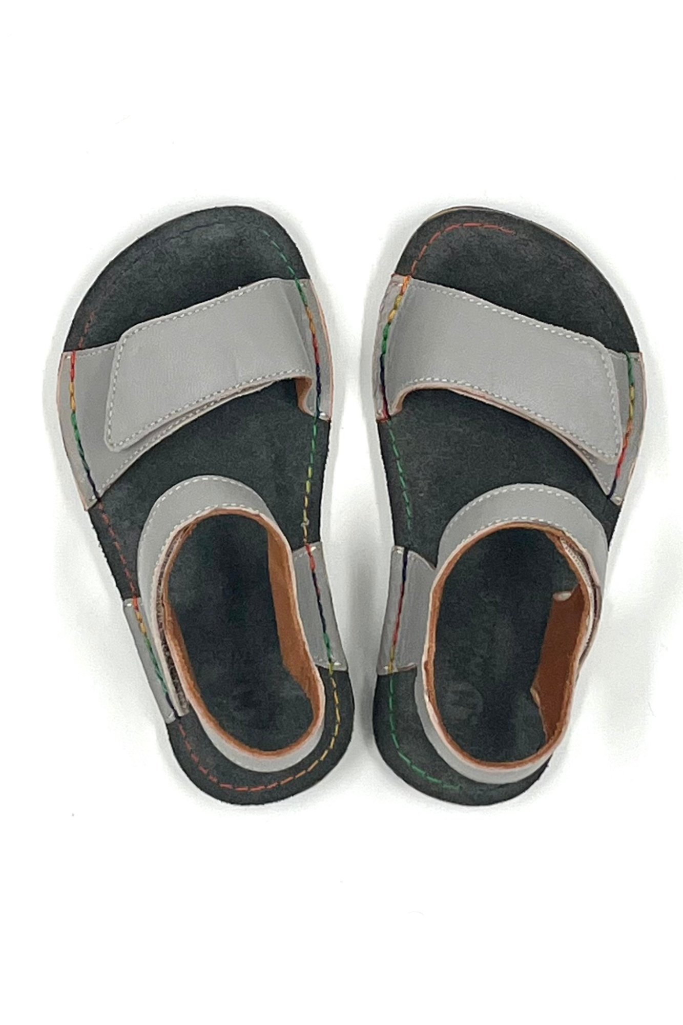 Barefoot Sandals for Kids "Seagull" (grey)