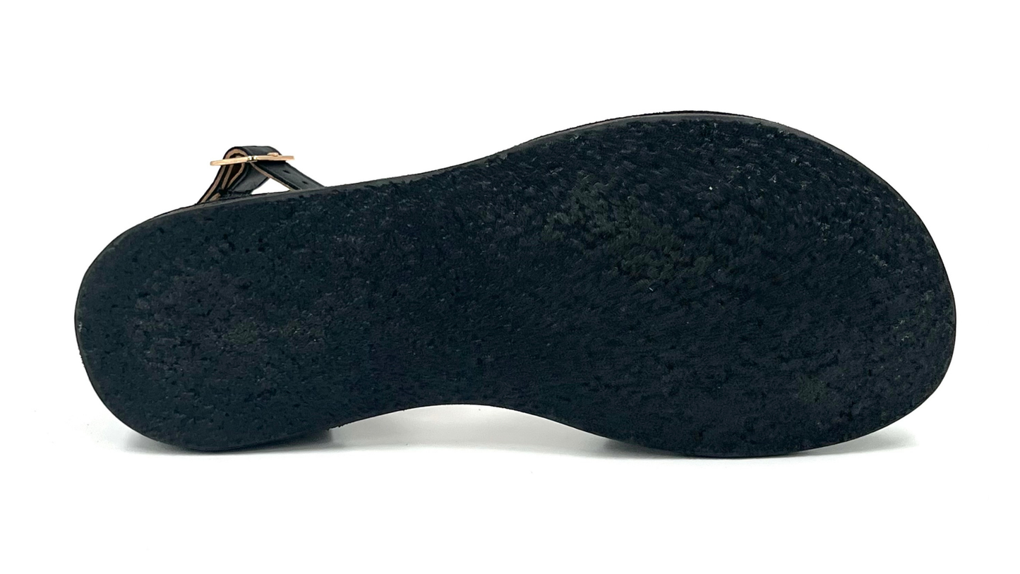 Barefoot Leather Shoes for Women "Teal" (black)