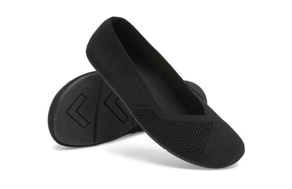 Women Flats Phoenix Knit (black)